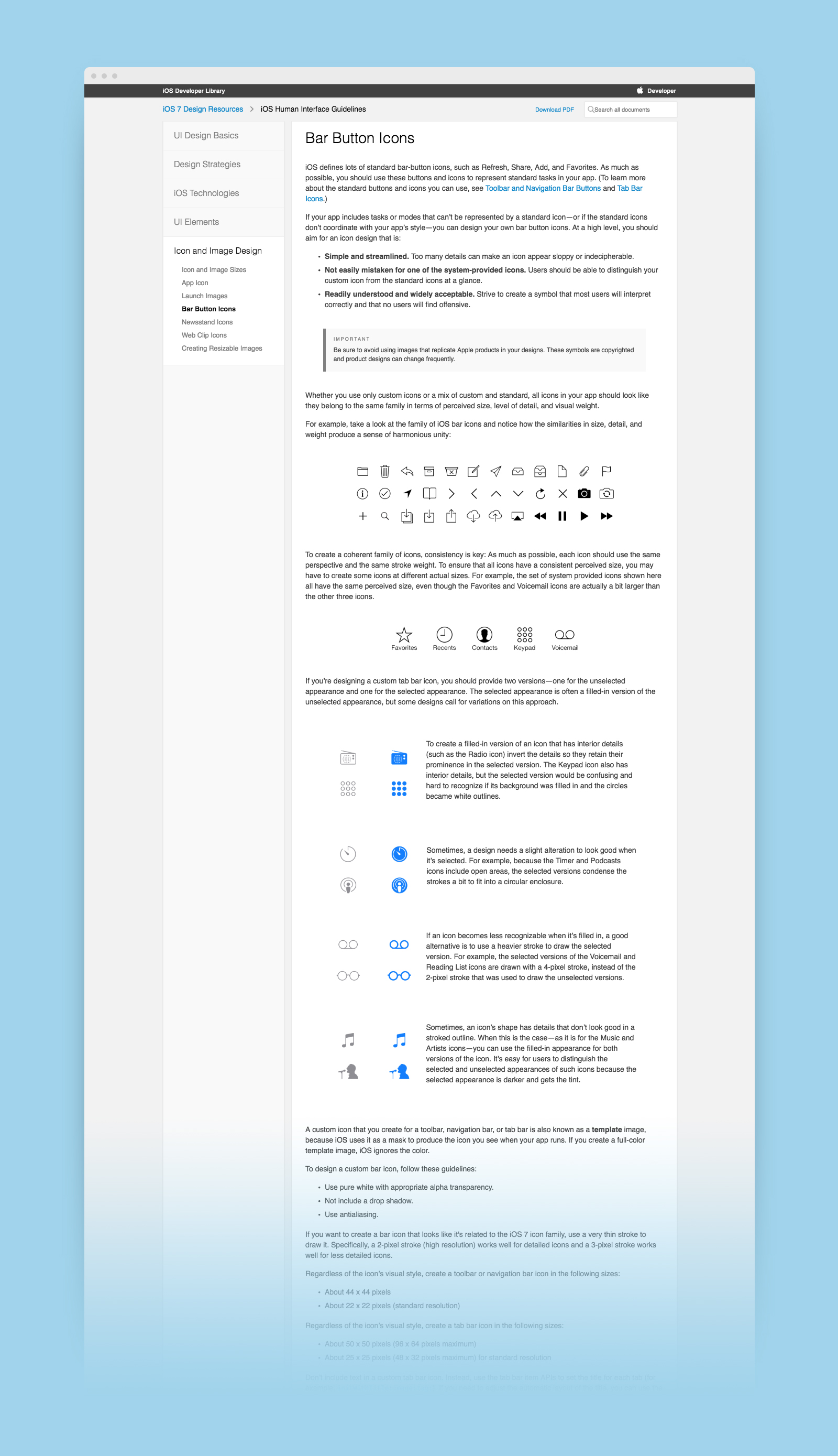 Apple Design Guidelines Pdf